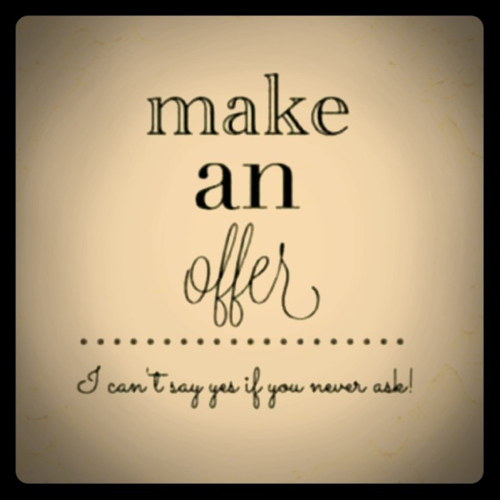 Make me an offer